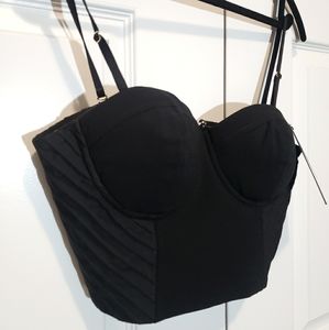 Bustier-style top 